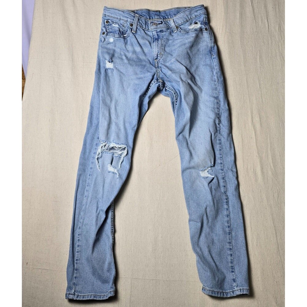 Levis 512‎ Men's Jeans Blue Size 30x32 Slim Fit Tapered Leg Stretch Denim